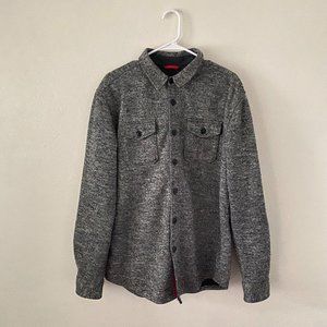 Edgevale Wood Blend Shirt Jacket Shacket Size XL